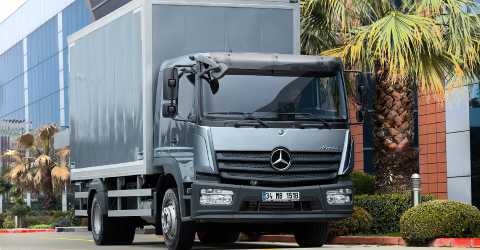 Mercedes-Benz Atego yollarda