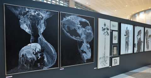 İş ve sanat dünyası bir arada