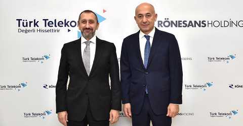 Türk Telekom ve Rönesans Holding ile iş birliği