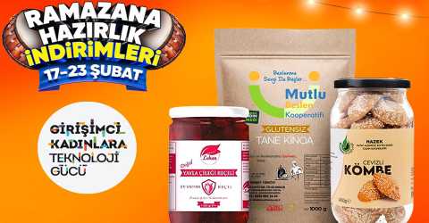 Kadın kooperatiflerine ramazan desteği
