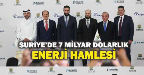 Kalyon’dan Suriye’ye dev yatırım