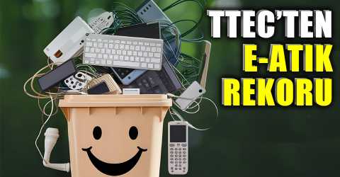 Elektronik atıklar geri kazandırılıyor