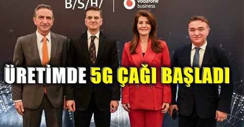 İlk 5G destekli akıllı fabrika