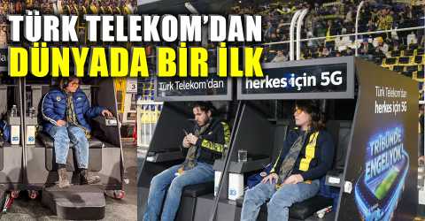 5G ile tribünde engeller kalkıyor