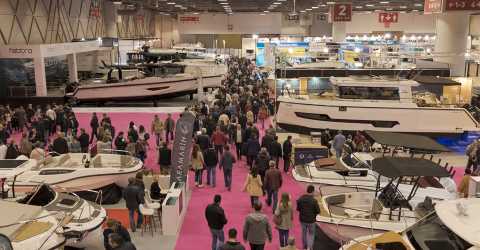 Tekne ve yat fuarına 40 bin ziyaretçi