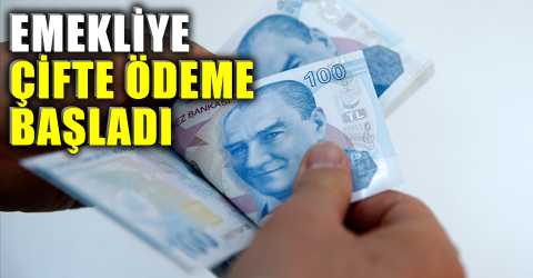 Emeklilere bayram öncesi ödeme