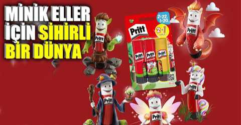 Pritt’ten okula dönüşe sihirli dokunuş